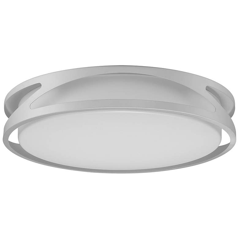 Image 7 Lucia - LED 18" Flush Mount - Satin Finish - Acrylic Lens - Dedicated more views