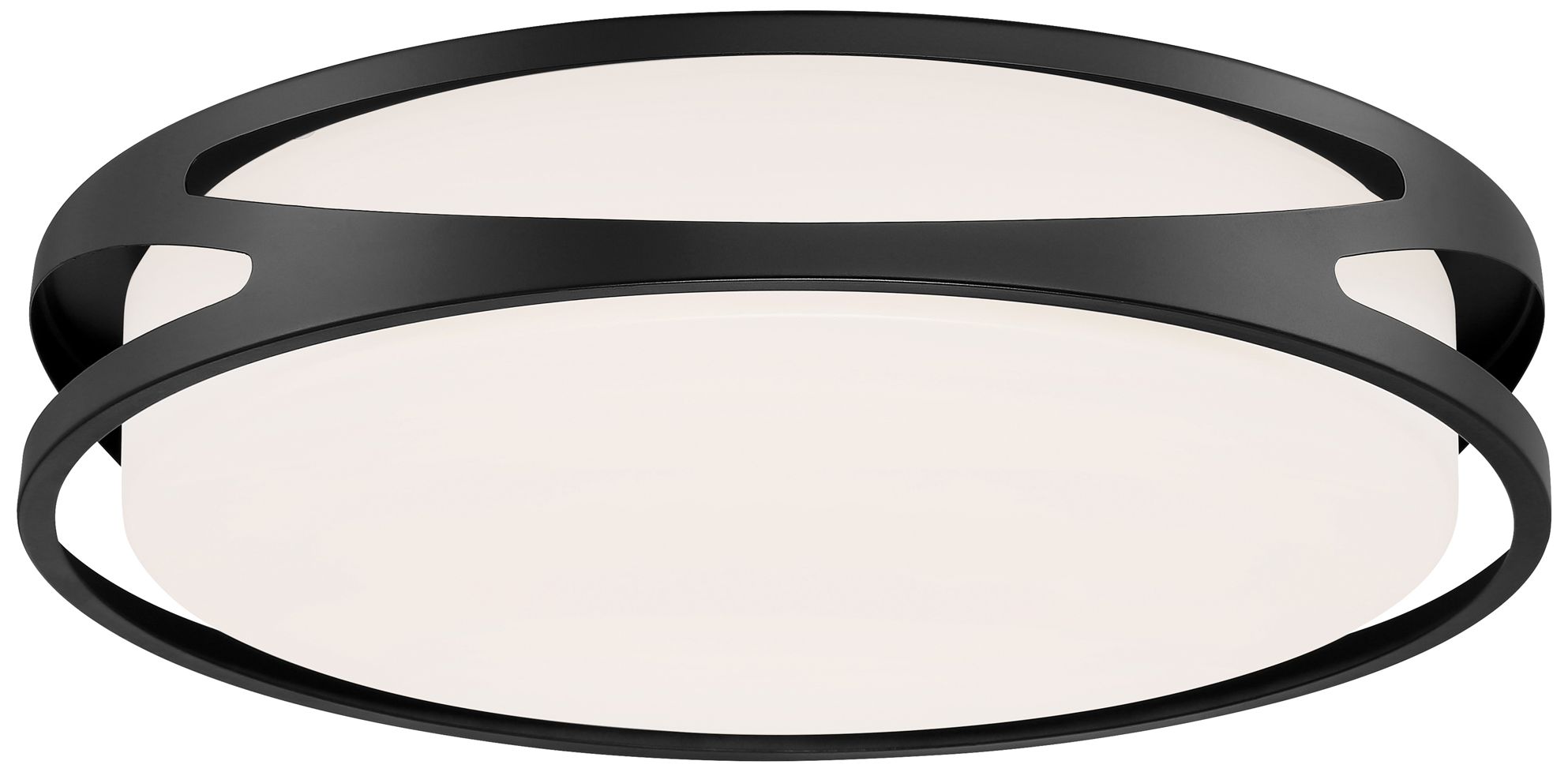 Lucia LED Flush Mount - Black