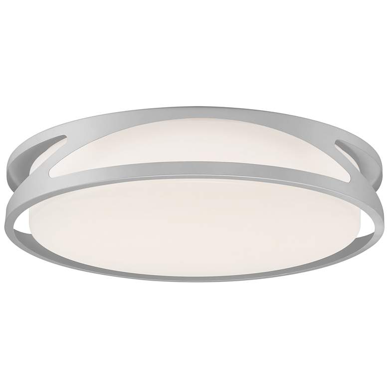 Image 1 Lucia LED Flush Mount - Satin