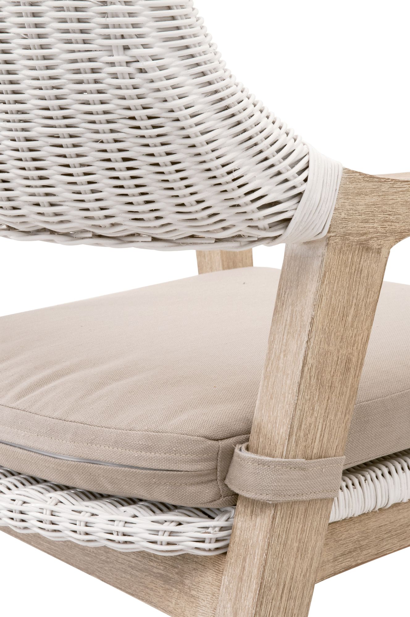 Image 6 Lucia Natural Gray Mahogany Dining Armchair more views