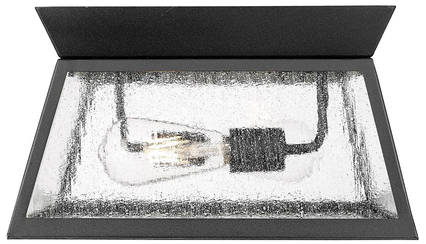 Image 2 Lucian 13.75" Wide 2.Light Black Outdoor Flush Mount more views