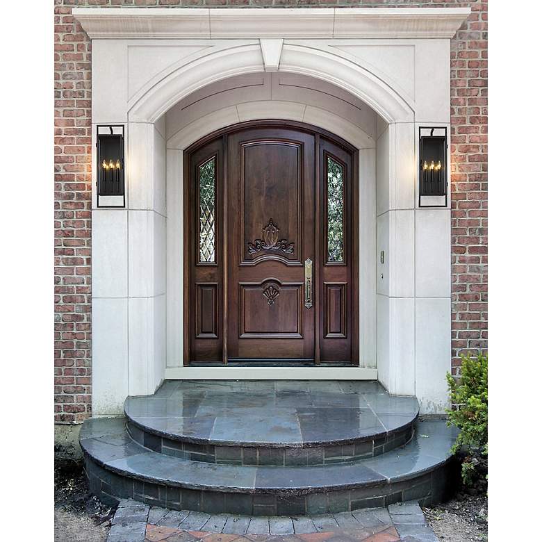 Image 4 Lucian 26 1/2" High Black Outdoor Wall Light more views