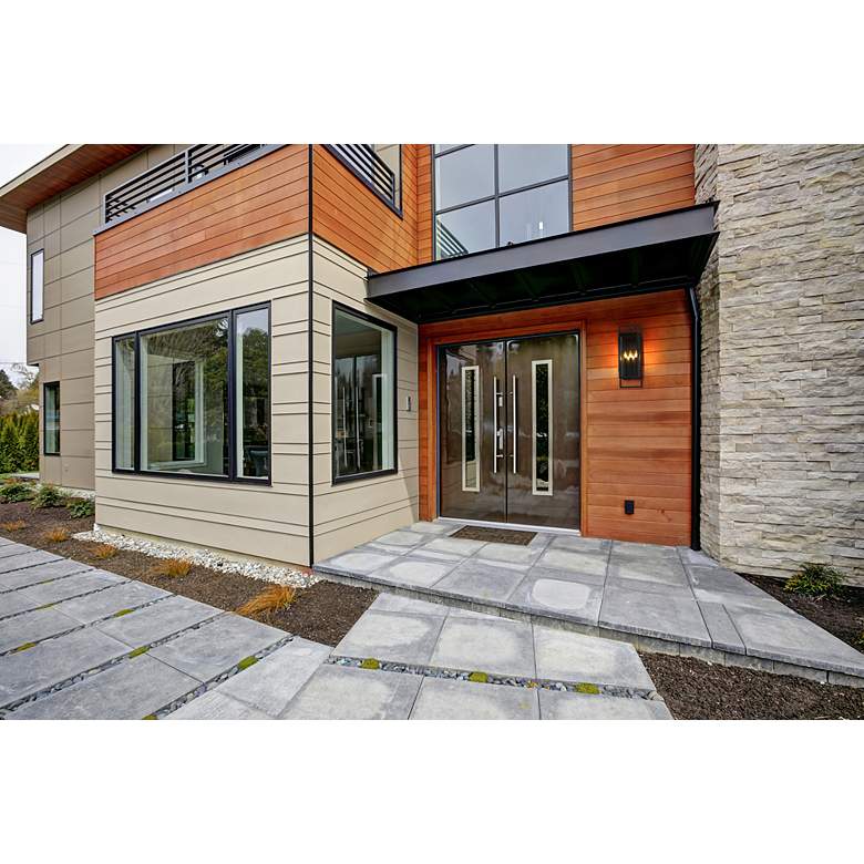 Image 5 Lucian 26 1/2" High Black Outdoor Wall Light more views