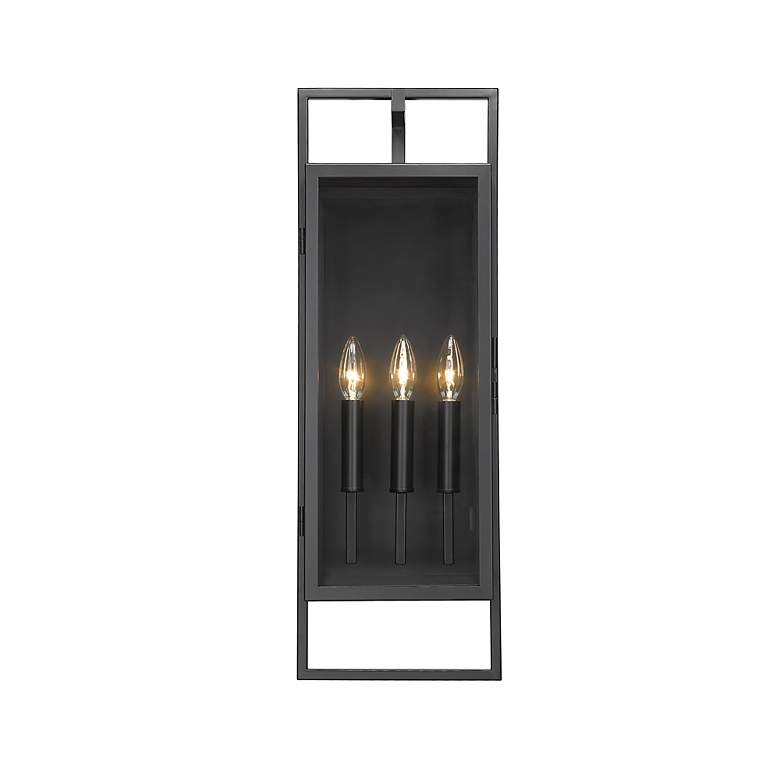 Image 6 Lucian 26 1/2" High Black Outdoor Wall Light more views