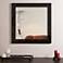 Luciano Black 27 1/2" Square Frameless Wall Mirror