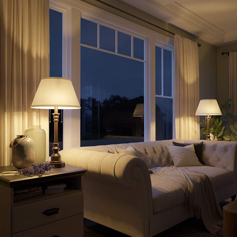 Image 7 Lucidity Lights Spyglass 30 1/2" High Transitional Bronze Table Lamp more views