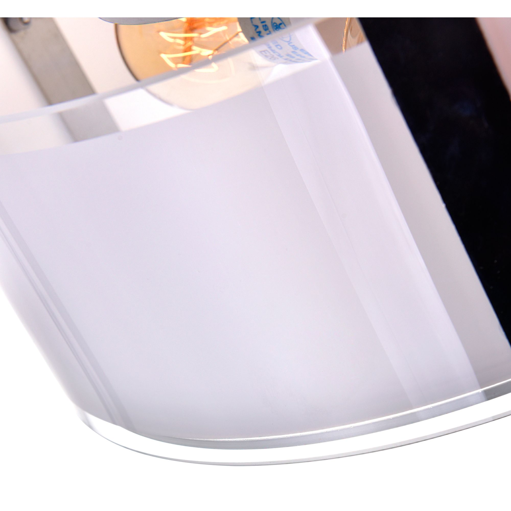 Image 5 Lucie 3 Light 14in Chrome Round Drum Shade Chandelier more views