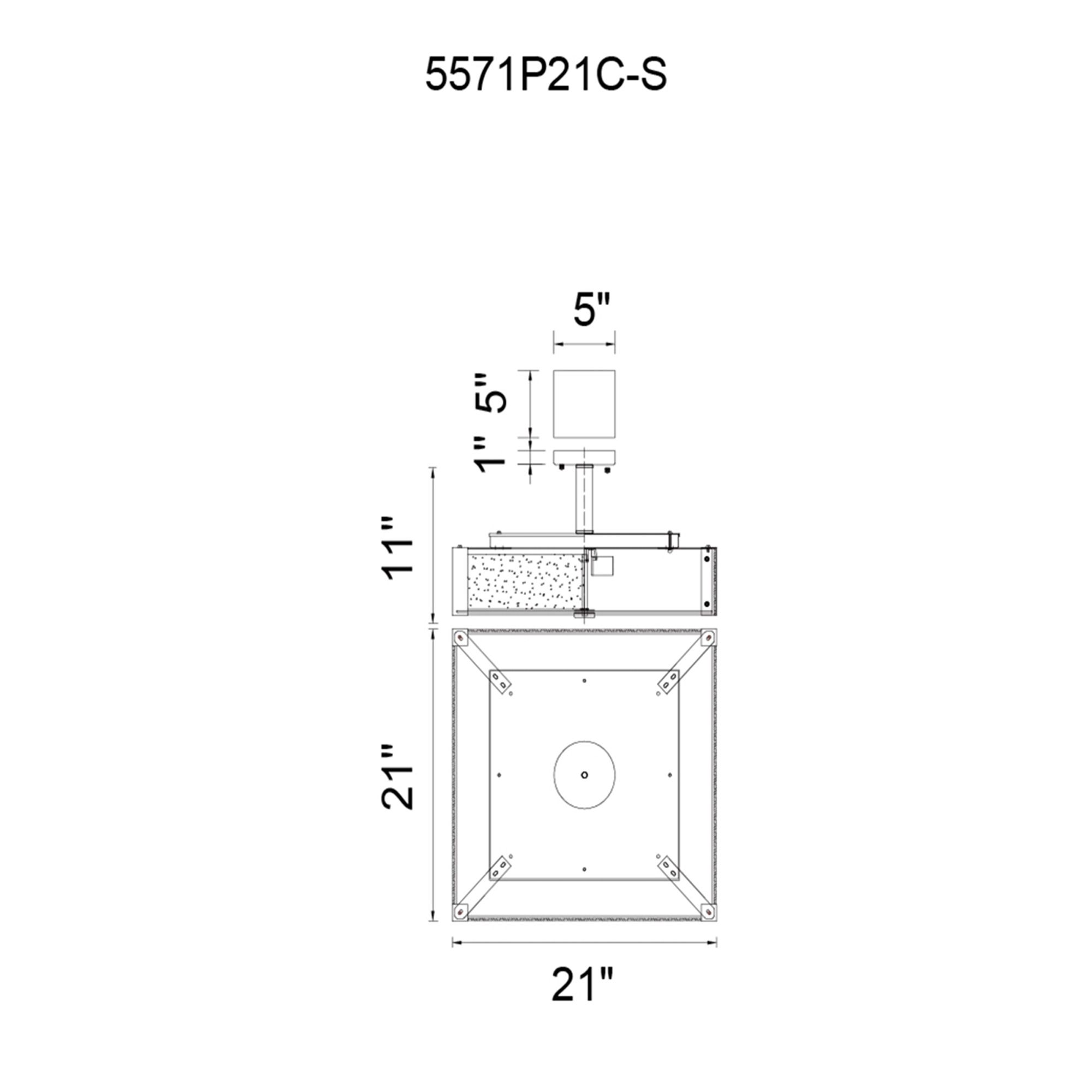 Image 6 Lucie 5 Light Down Chandelier With Chrome Finish more views