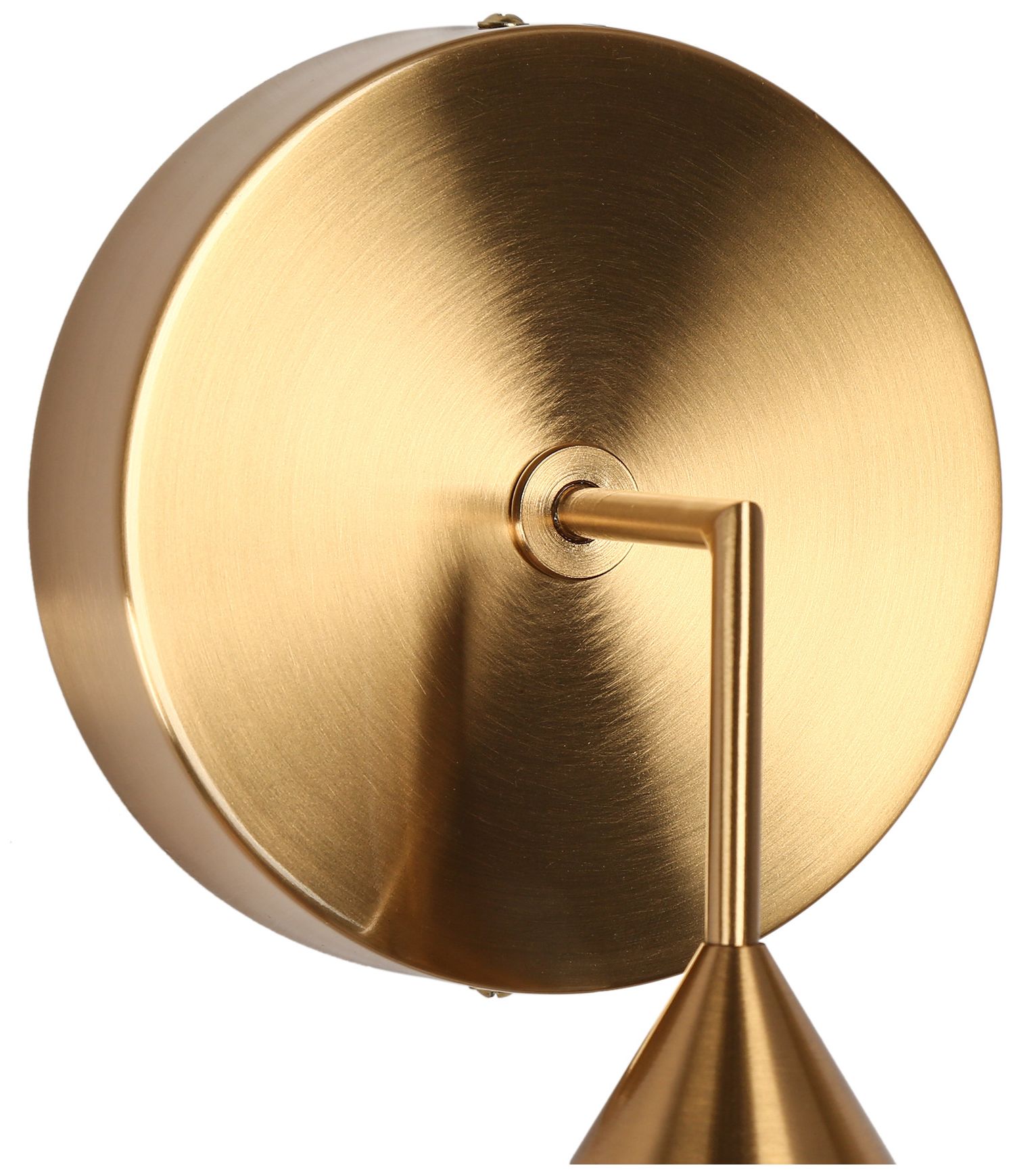 Lucivagus 19" High Plating Brass LED Wall Sconce - Made to Order