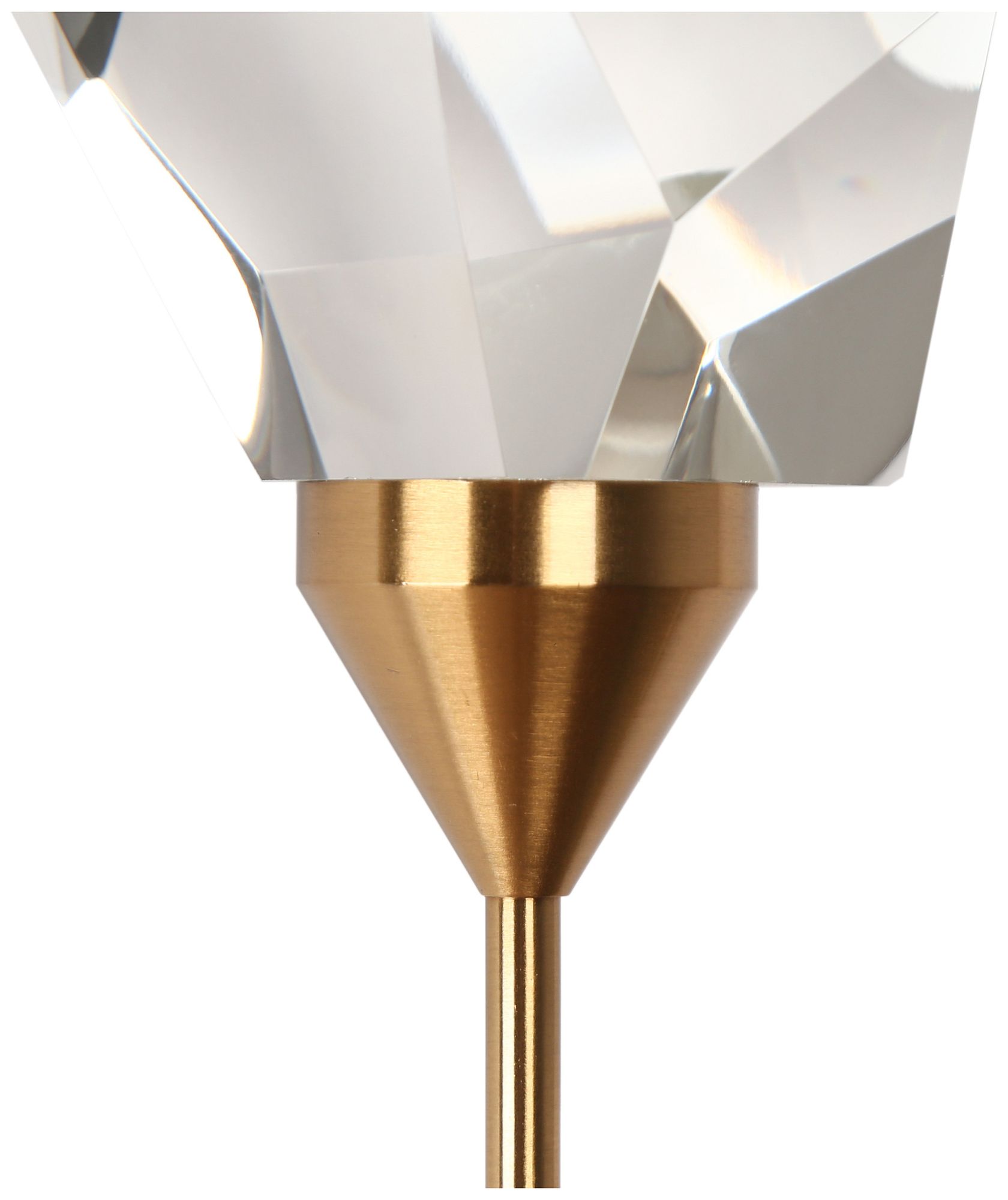 Lucivagus 19" High Plating Brass LED Wall Sconce - Made to Order