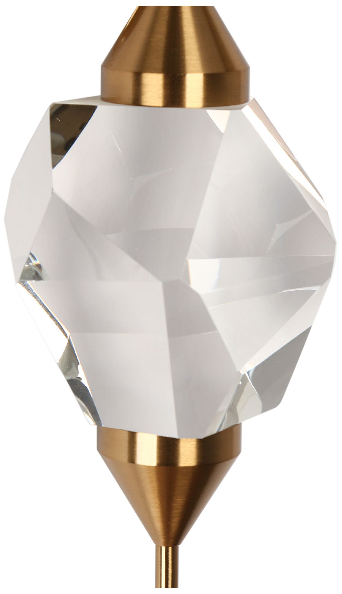 Lucivagus 19" High Plating Brass LED Wall Sconce