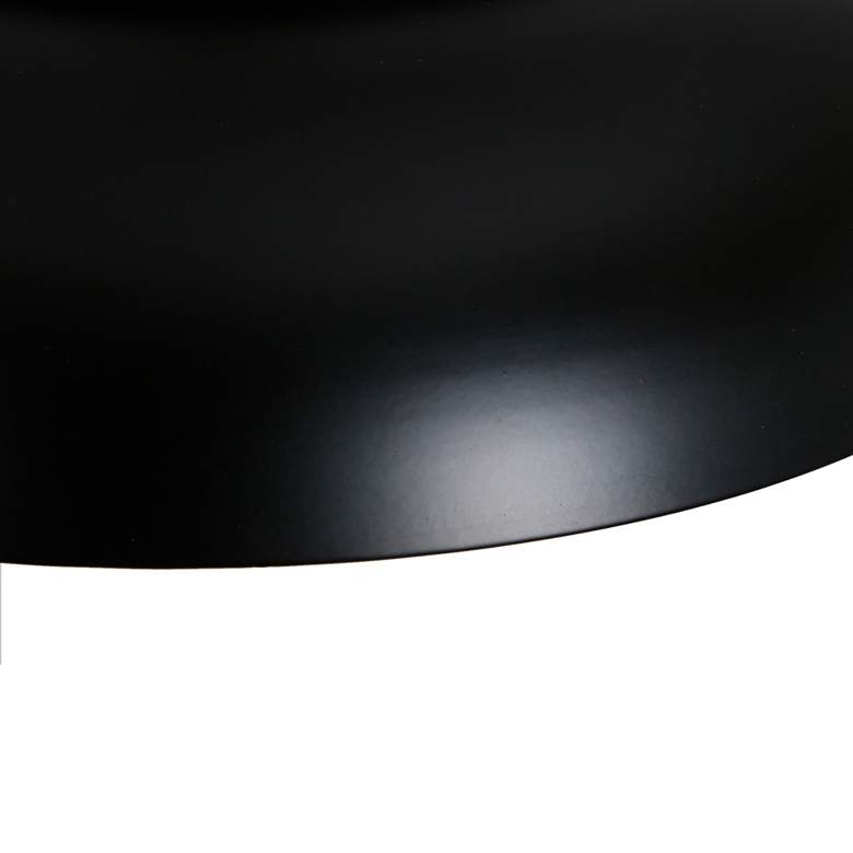 Image 3 Luckummin 16 1/2" Wide Black LED Ceiling Light more views