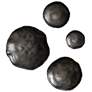 Lucky Coins Antiqued Nickel 4-Piece Metal Wall Decor Set