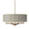 Lucrezia Ava 6-Light Nickel Pendant Chandelier