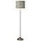 Lucrezia Brushed Nickel Pull Chain Floor Lamp