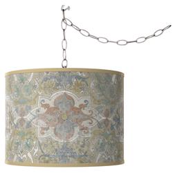 Lucrezia Giclee Glow Plug-In Swag Pendant