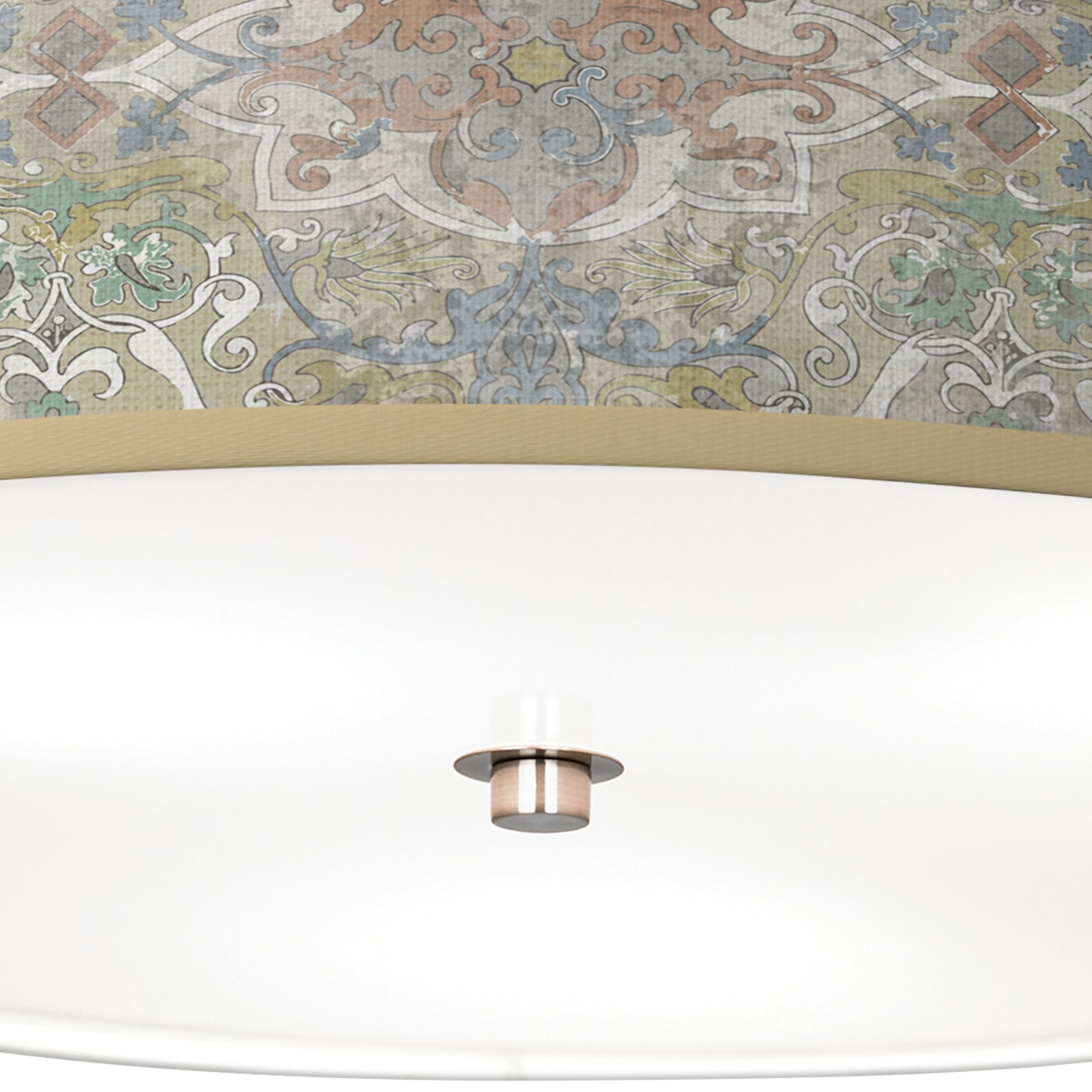 Image 3 Lucrezia Giclee Nickel 20 1/4" Wide Ceiling Light more views