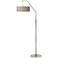 Lucrezia Giclee Shade Arc Floor Lamp