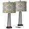 Lucrezia Susan Dark Bronze USB Table Lamps Set of 2