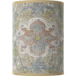 Lucrezia White Giclee Round Cylinder Lamp Shade 8x8x11 (Spider)