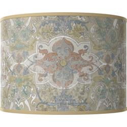 Lucrezia White Giclee Round Drum Lamp Shade 15.5x15.5x11 (Spider)