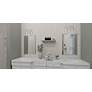 6_Lucy 2-Light Brushed Nickel Bath Light more views