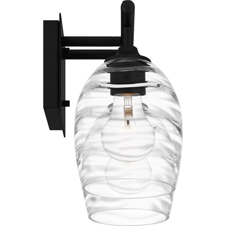 Image 4 Lucy 2-Light Matte Black Vanity Light more views