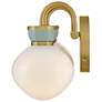 Thumbnail4 of Lucy 25" Wide Lacquered Brass 3-Light Vanity Bath Light more views