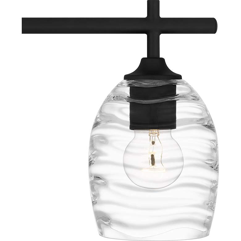Image 5 Lucy 4-Light Matte Black Vanity Light more views