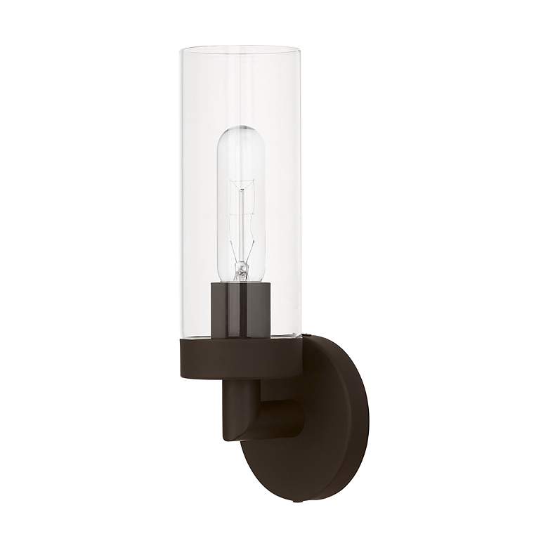 Image 3 Ludlow 1 Light Bronze ADA Single Sconce more views