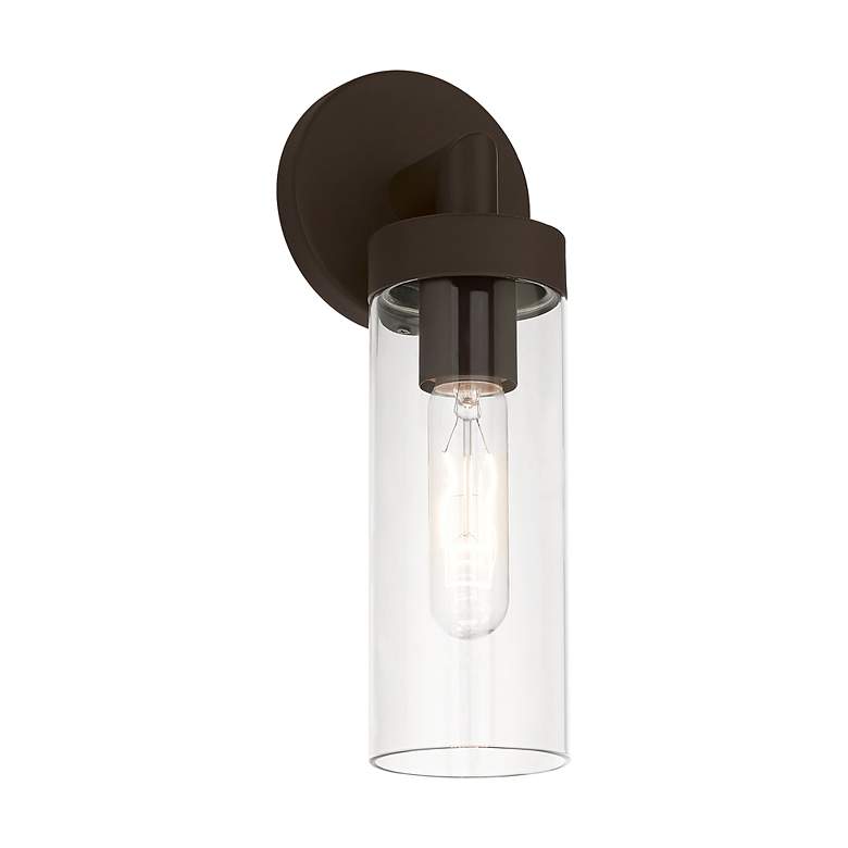 Image 5 Ludlow 1 Light Bronze ADA Single Sconce more views