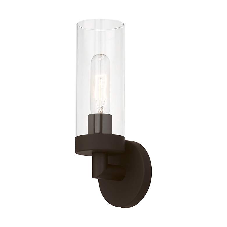 Image 6 Ludlow 1 Light Bronze ADA Single Sconce more views
