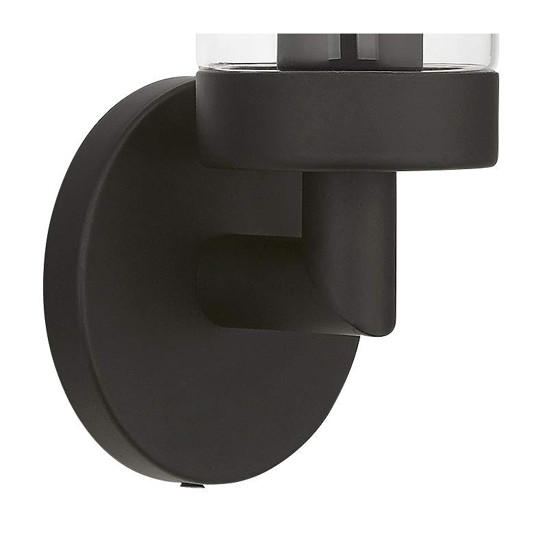 Image 3 Ludlow 11 3/4" High Black ADA Wall Sconce more views