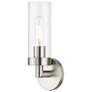 3_Ludlow 11 3/4" High Brushed Nickel ADA Wall Sconce
