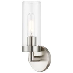 Ludlow 11 3/4" High Brushed Nickel ADA Wall Sconce