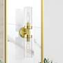 Thumbnail1 of Ludlow 19 1/4" High Satin Brass 2-Light Wall Sconce