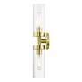 7_Ludlow 19 1/4" High Satin Brass 2-Light Wall Sconce more views