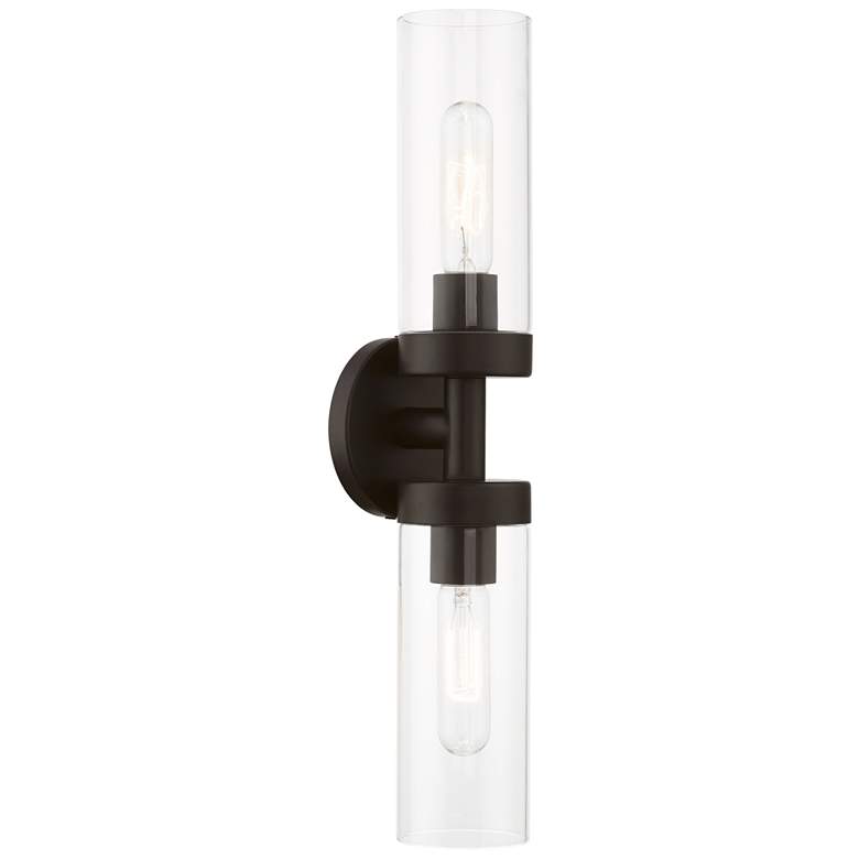 Image 1 Ludlow 2 Light Bronze ADA Vanity Sconce