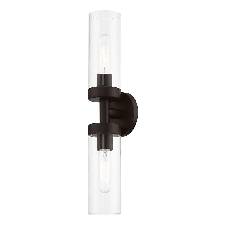 Image 5 Ludlow 2 Light Bronze ADA Vanity Sconce more views