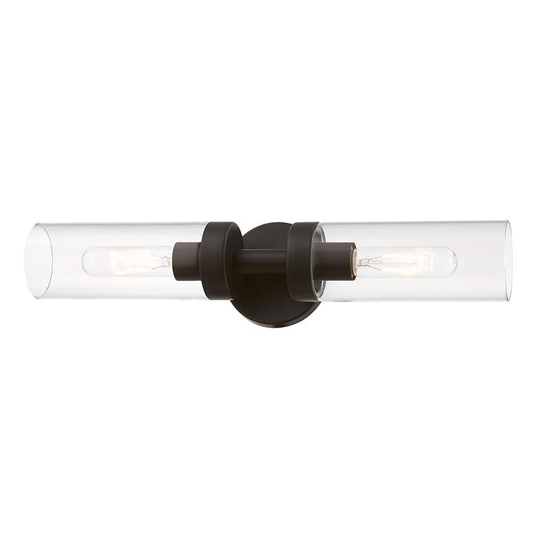 Image 7 Ludlow 2 Light Bronze ADA Vanity Sconce more views