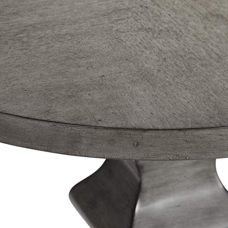Image 5 Ludlow 28" High Gray Slate Accent Table more views