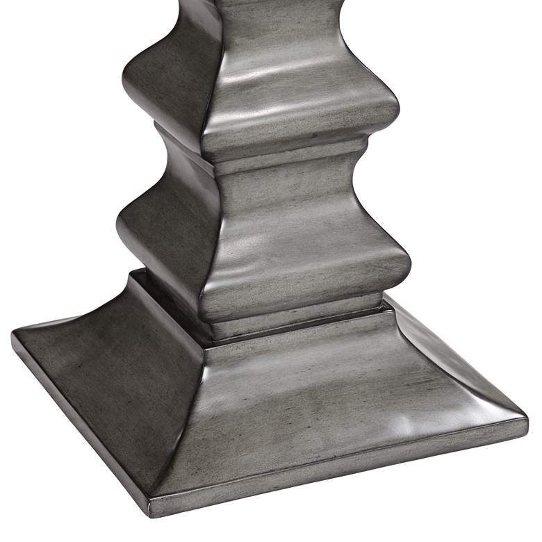 Image 6 Ludlow 28" High Gray Slate Accent Table more views