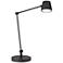 Ludo Black Adjustable LED Desk Lamp with USB Port