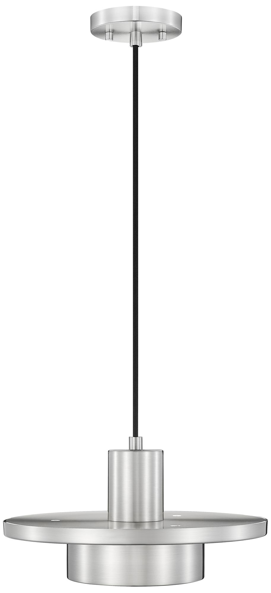 Image 4 Ludo by Z-Lite 12 inch Brushed Nickel 1 Light Pendant more views