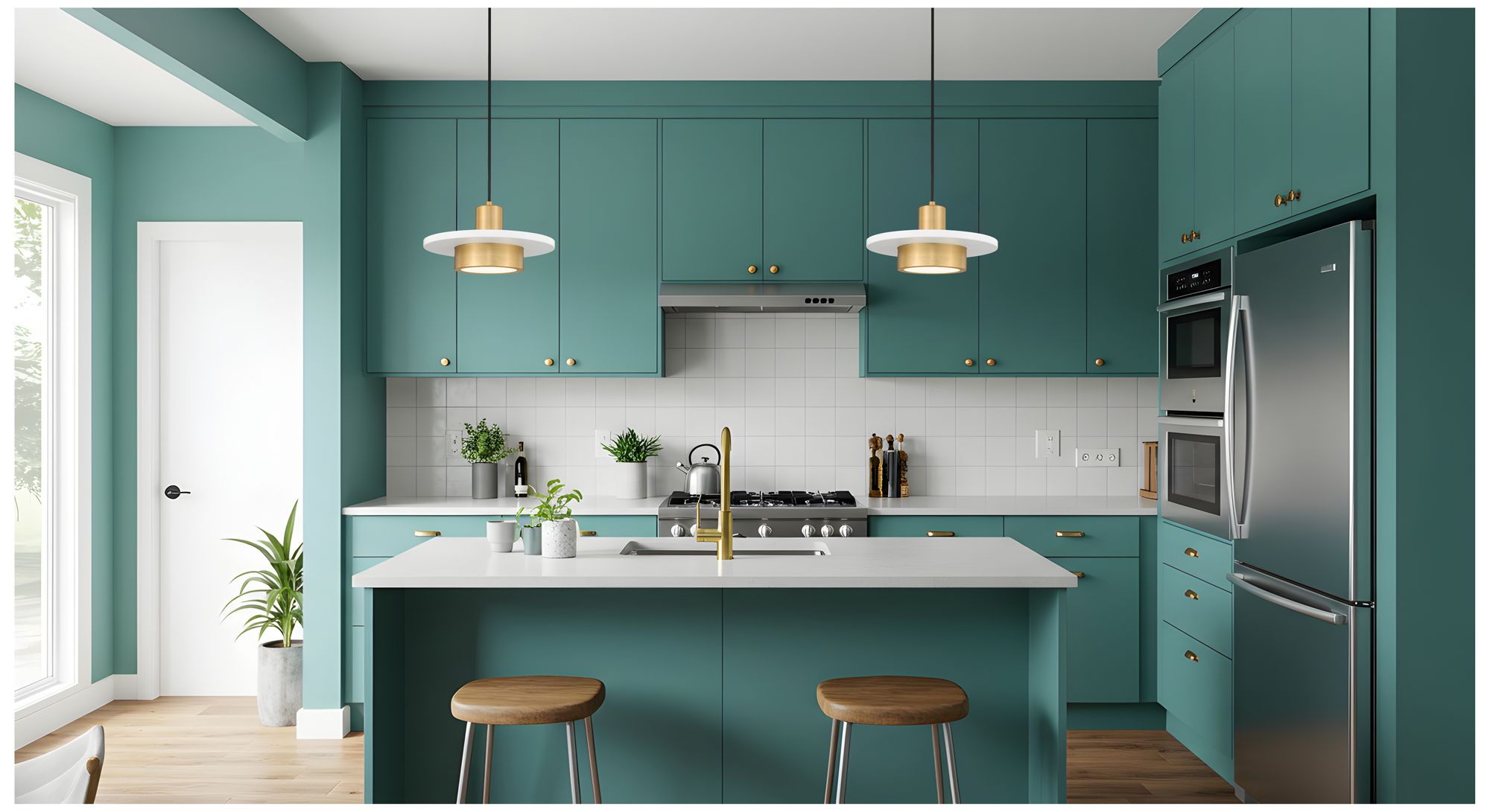 Image 3 Ludo by Z-Lite 12 inch Matte White + Modern Gold 1 Light Pendant more views