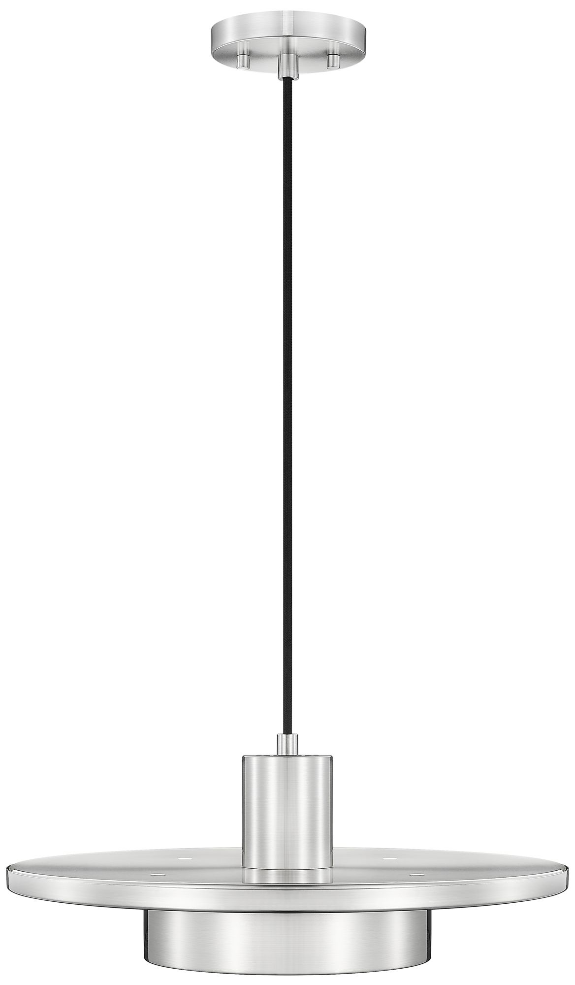 Image 4 Ludo by Z-Lite 16 inch Brushed Nickel 1 Light Pendant more views