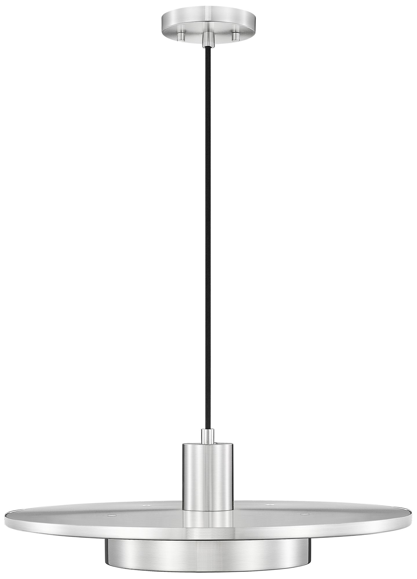 Image 4 Ludo by Z-Lite 20 inch Brushed Nickel 1 Light Pendant more views