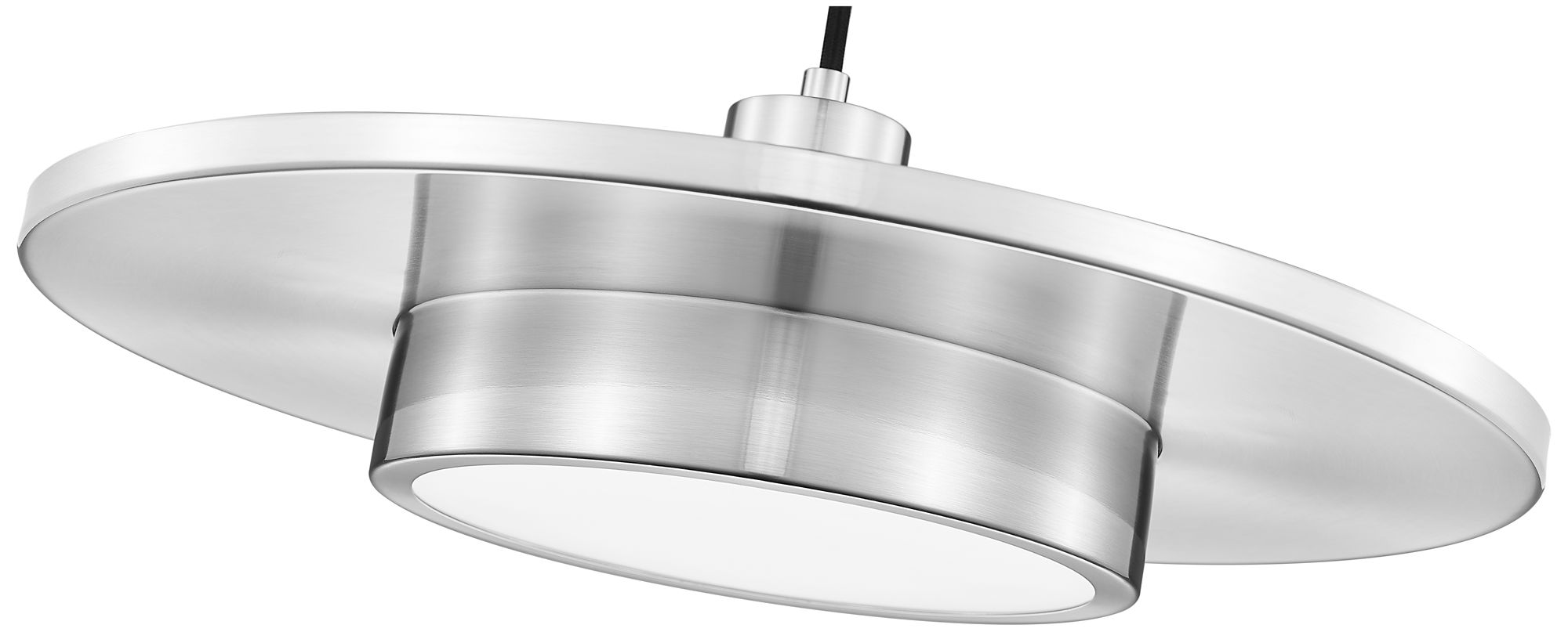 Image 6 Ludo by Z-Lite 20 inch Brushed Nickel 1 Light Pendant more views