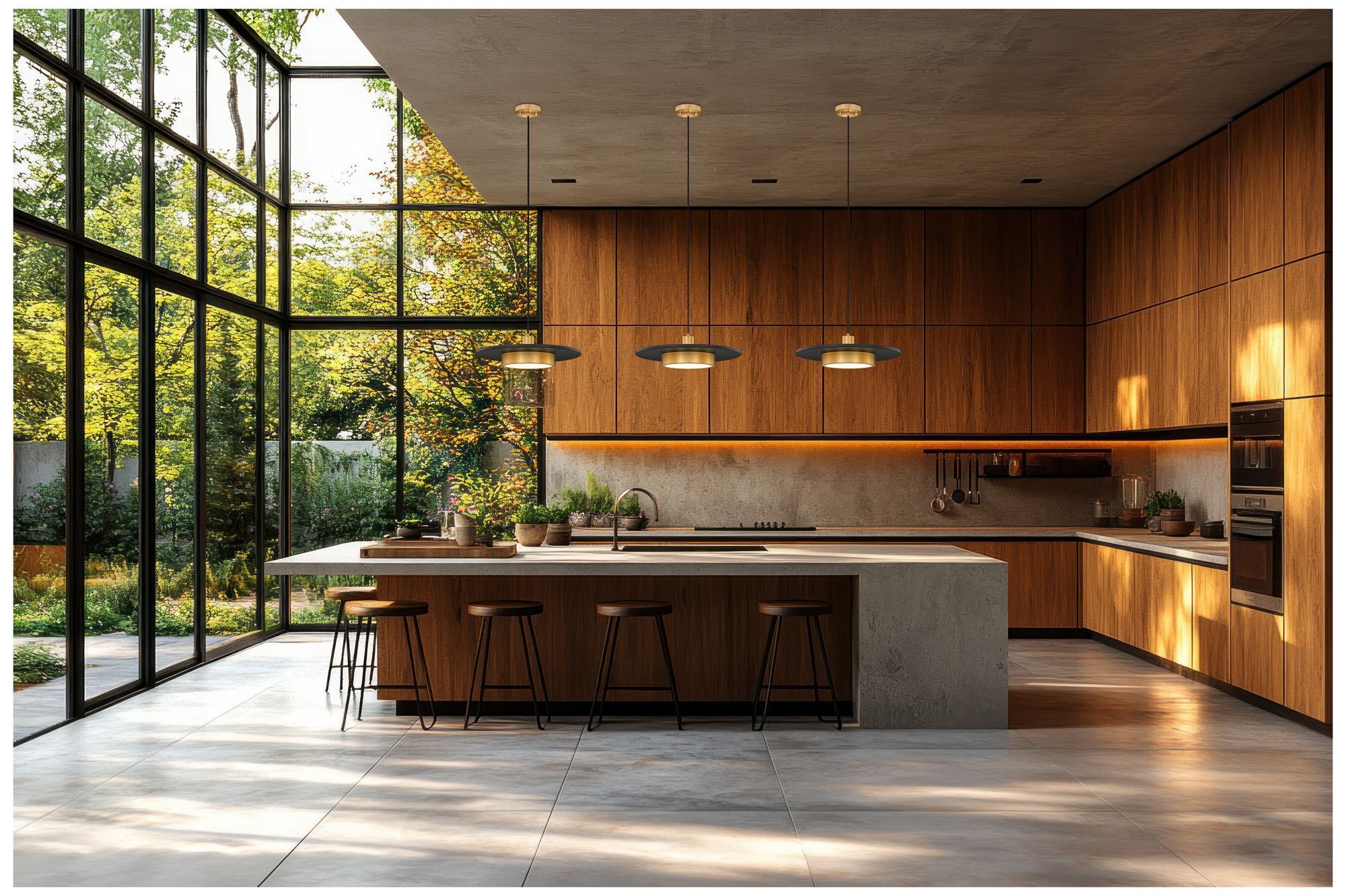 Image 2 Ludo by Z-Lite 20 inch Matte Black + Modern Gold 1 Light Pendant more views