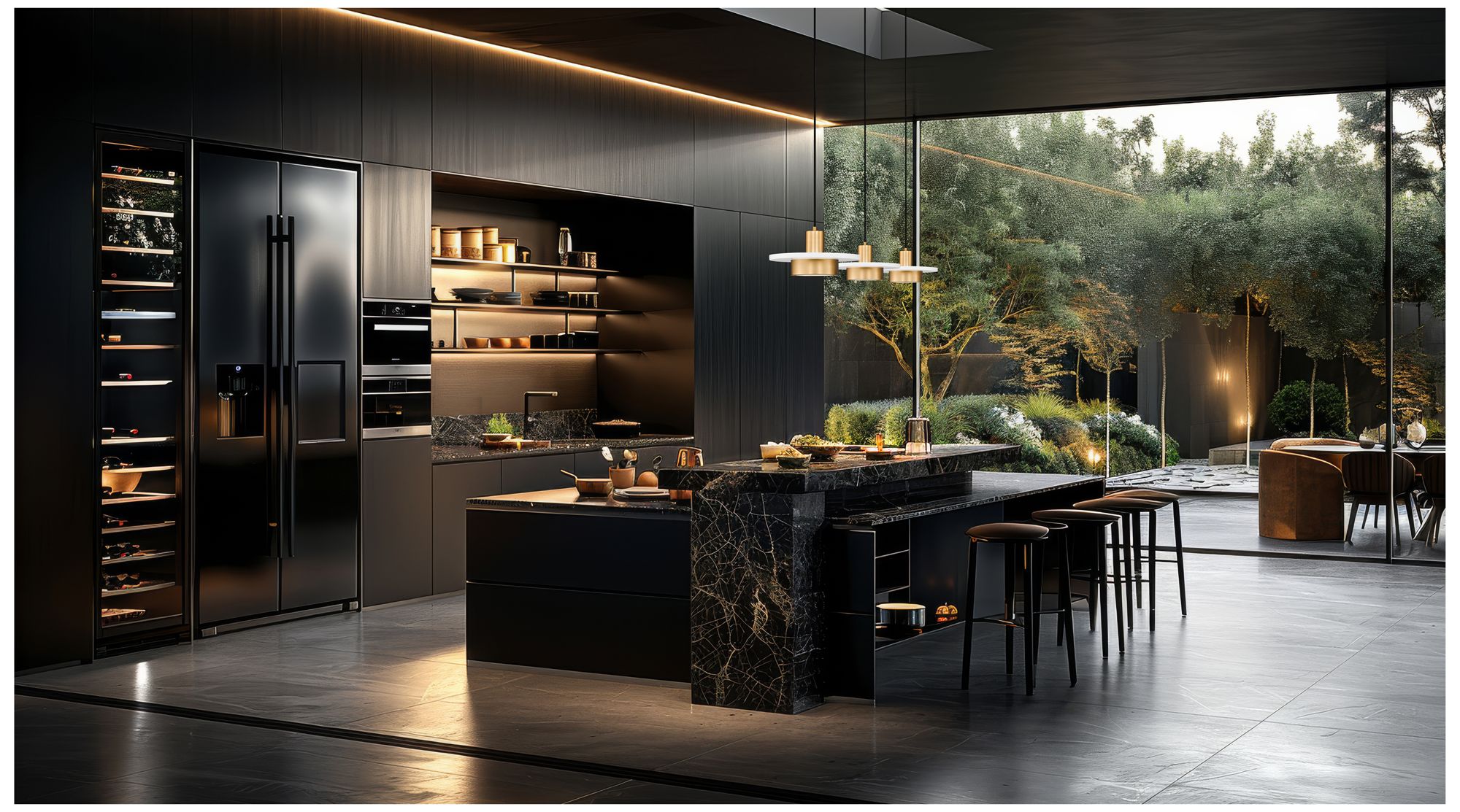 Image 2 Ludo by Z-Lite 52 inch Matte White + Modern Gold 3 Light Linear Chandelier more views